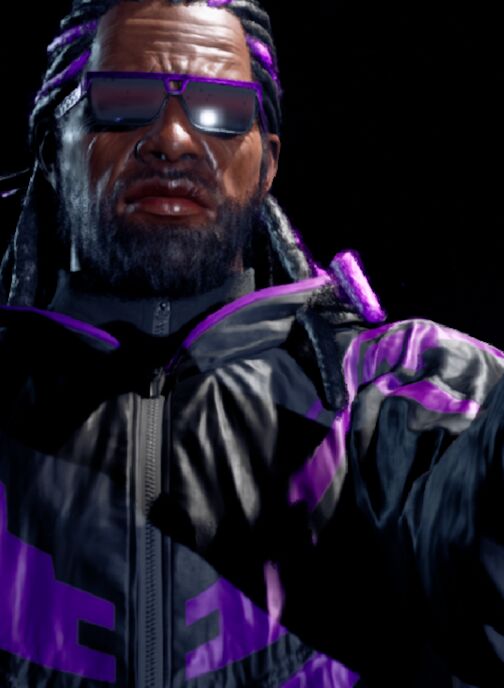 Purple/Black Leroy