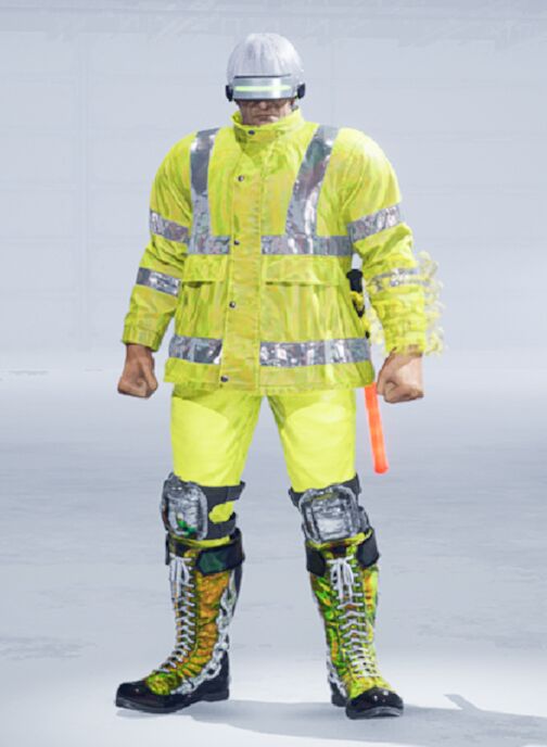 Cyberpunk Construction Worker